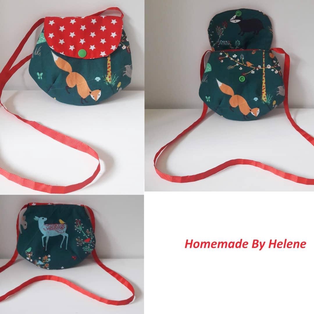 Sac pour petite fille, thème fable.