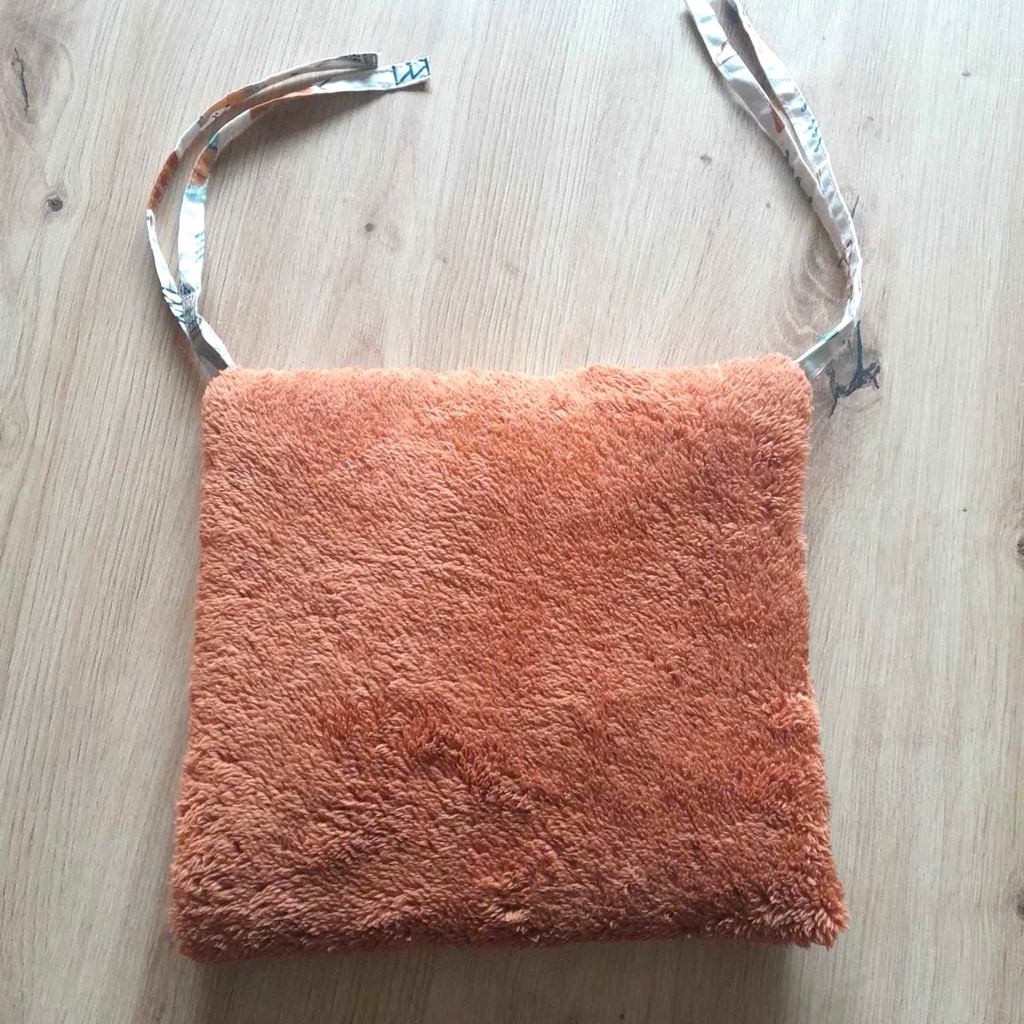 Galette de chaise enfant - Verso
