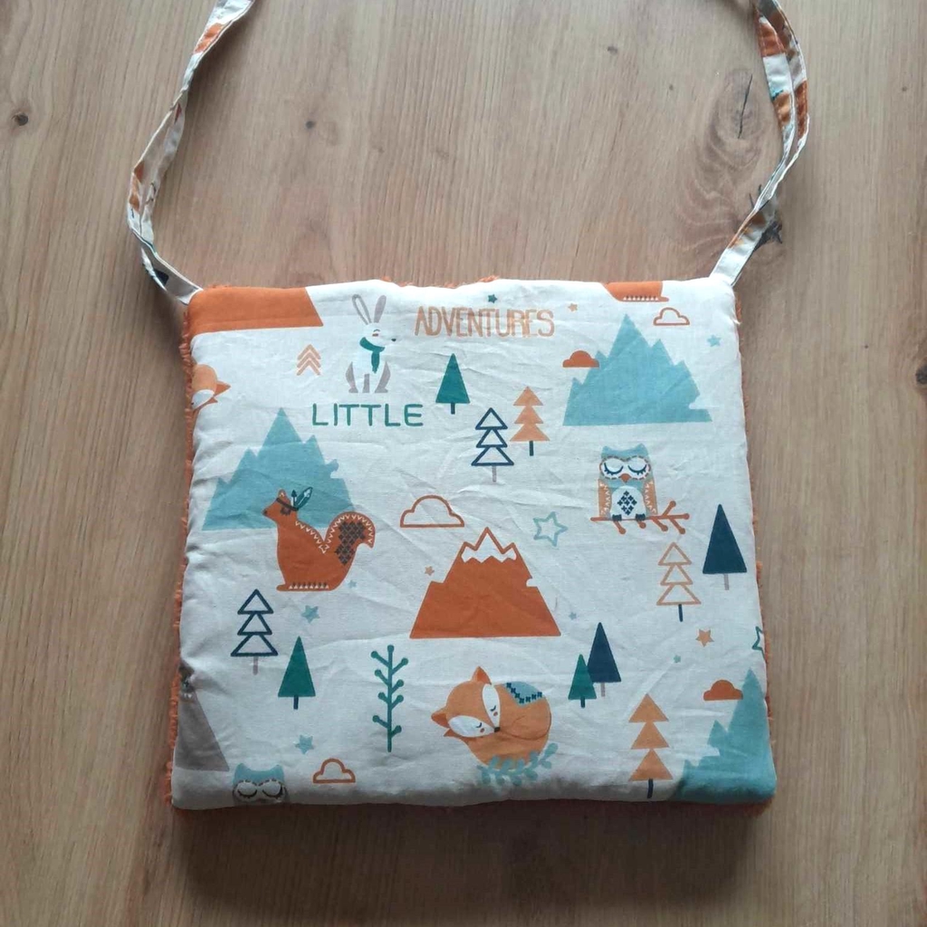 Galette de chaise enfant - Recto