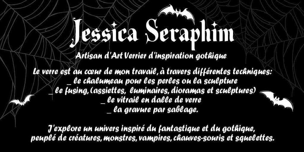 Jessica Seraphim artiste Gothique