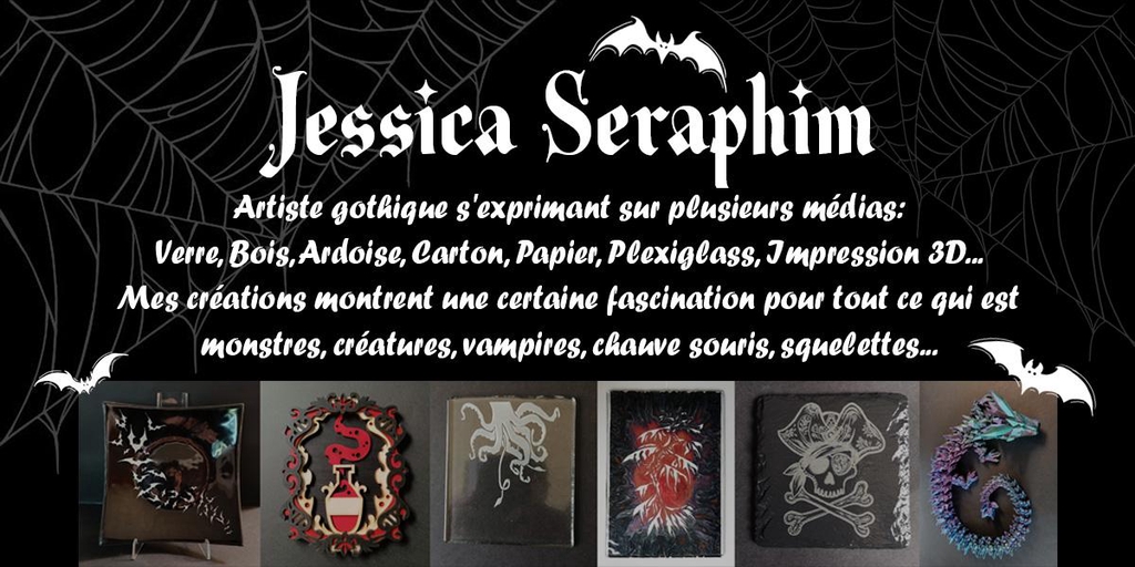 Jessica Seraphim artiste Gothique