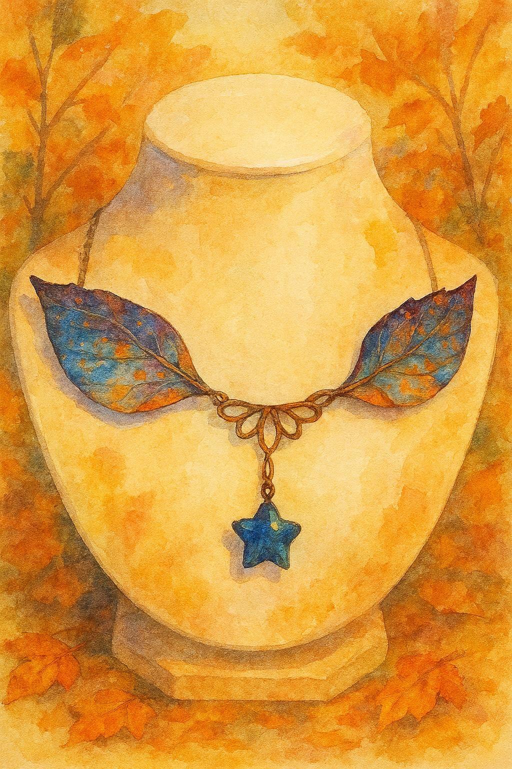 collier ailes de fées écorcéliande