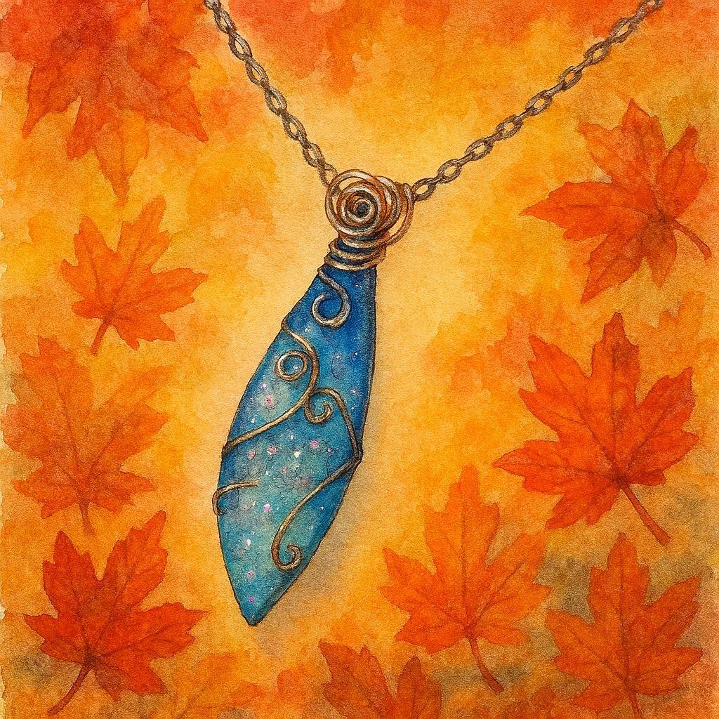 collier ailes de fées écorcéliande