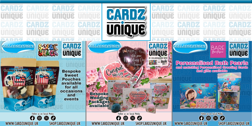 Bespoke sweet pouches available for all occasions and events.