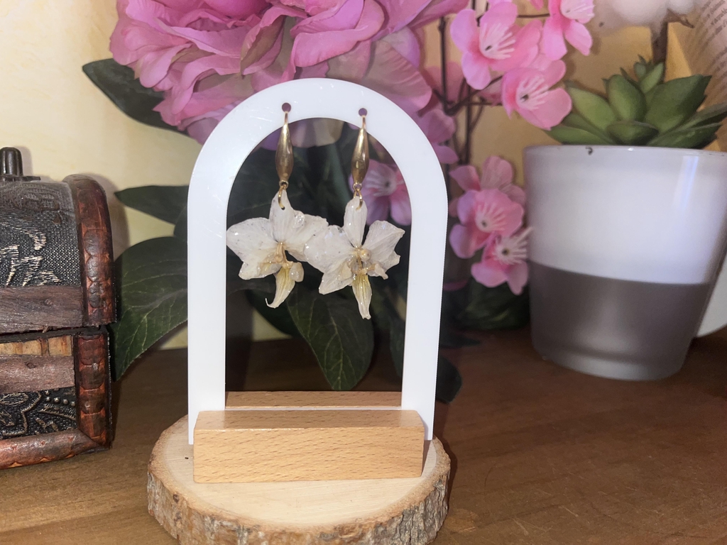 Créées à partir de vraies fleurs 