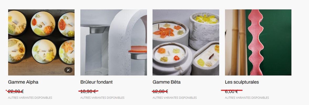 Jusqu’à -50% de remise sur nos créations en utilisant le code SOLDE2025