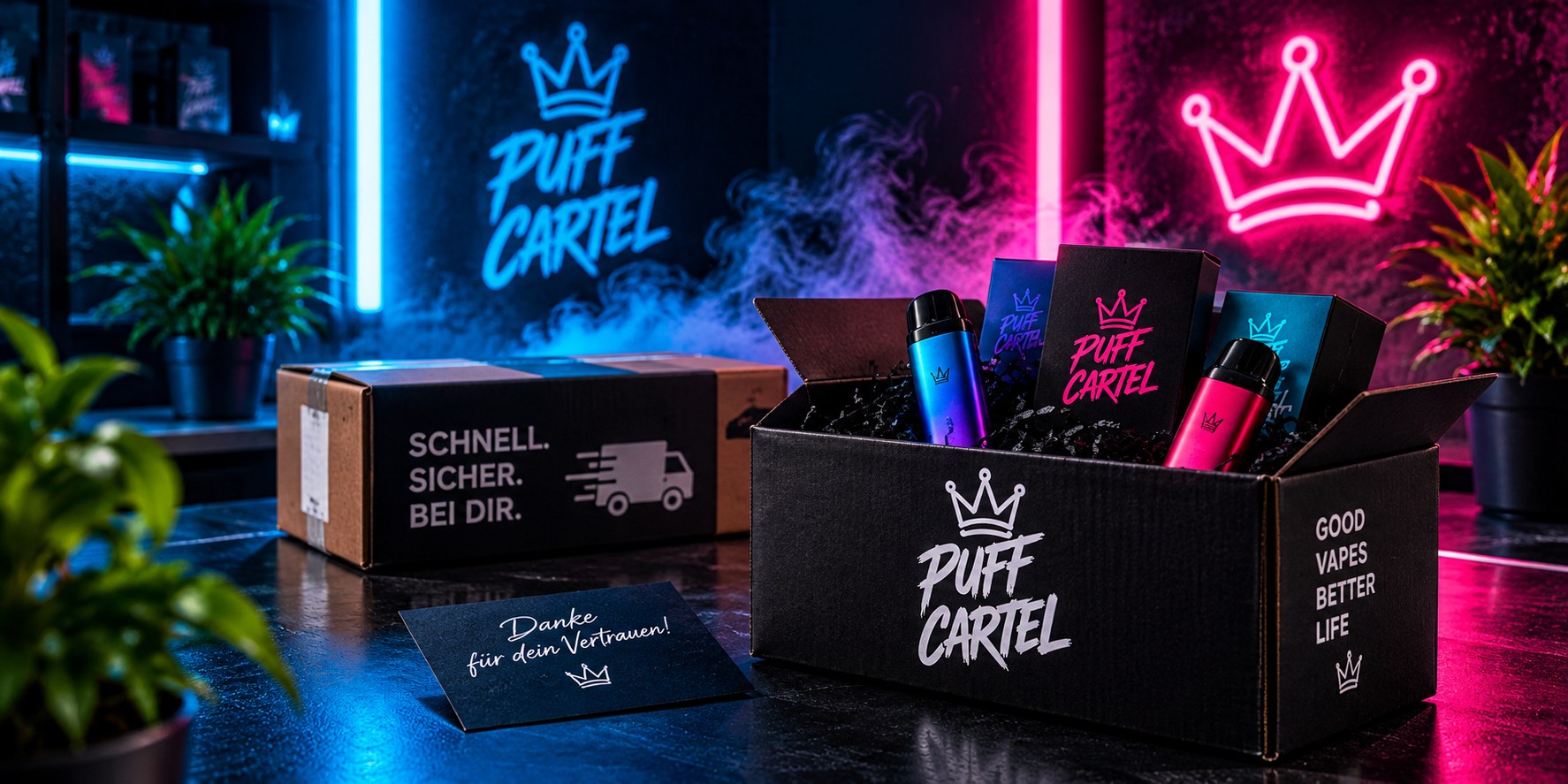 PuffCartel – schneller und sicherer Versand von Vapes und Pods