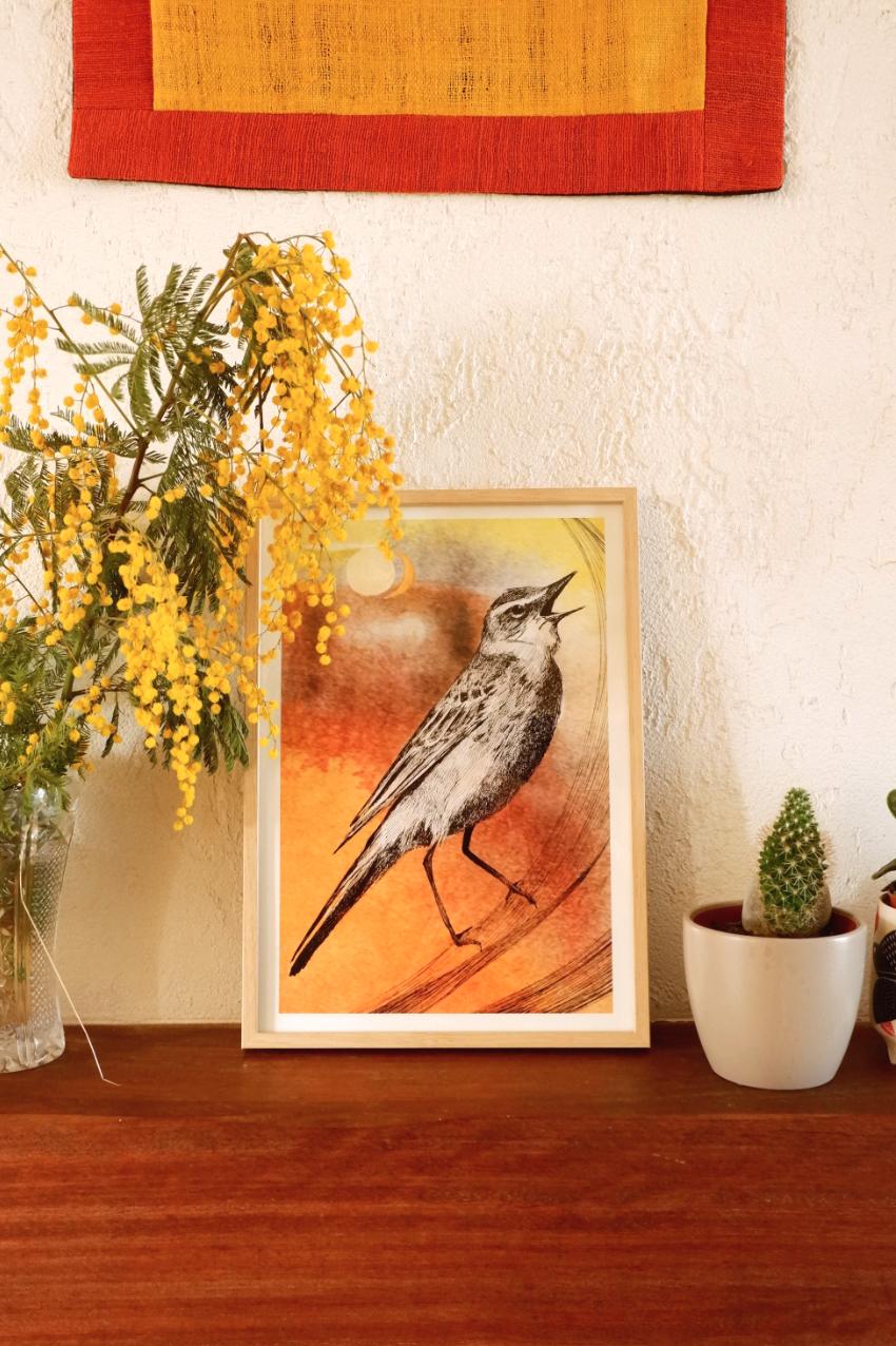 BOUTIQUE EN LIGNE-illustration, carterie, tirages d'art autour de la nature et la féminité.
