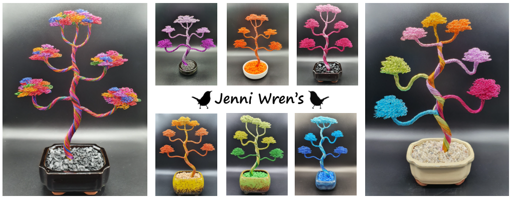 Craft kits and made-to-order wire art