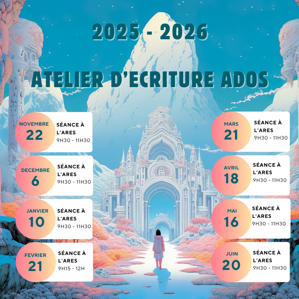Atelier d'écriture ado