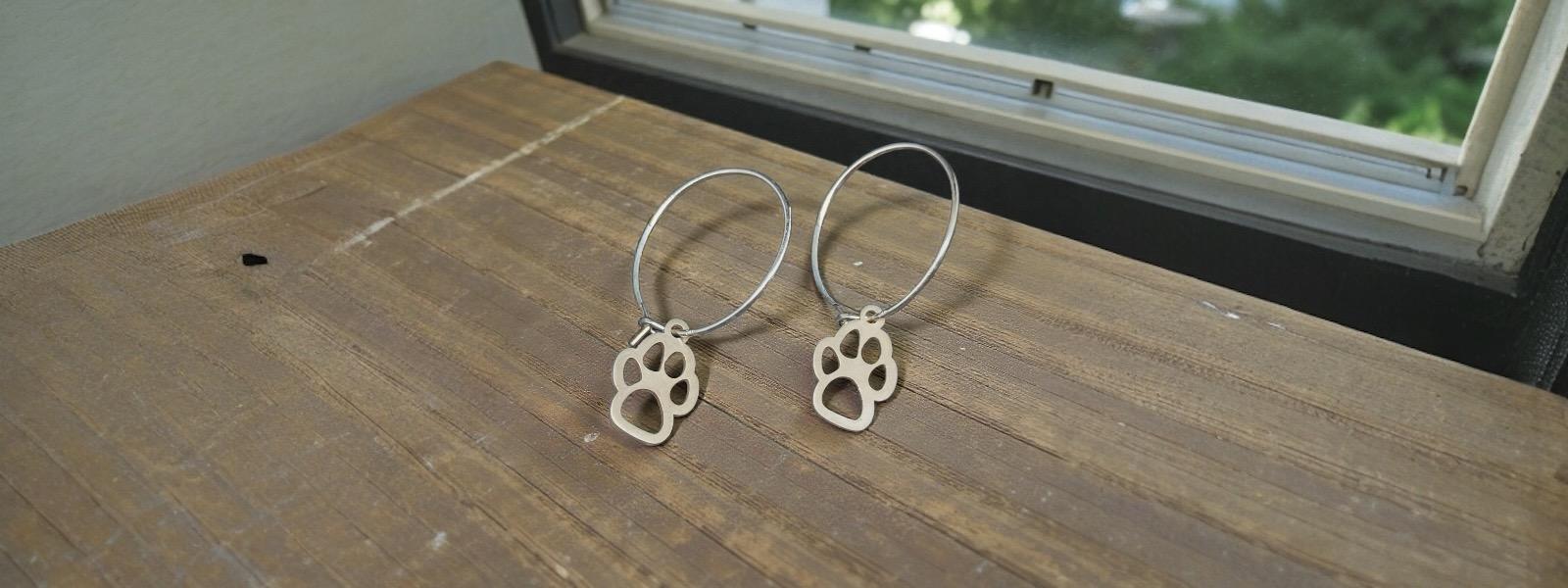 Sterling Silver Hoops