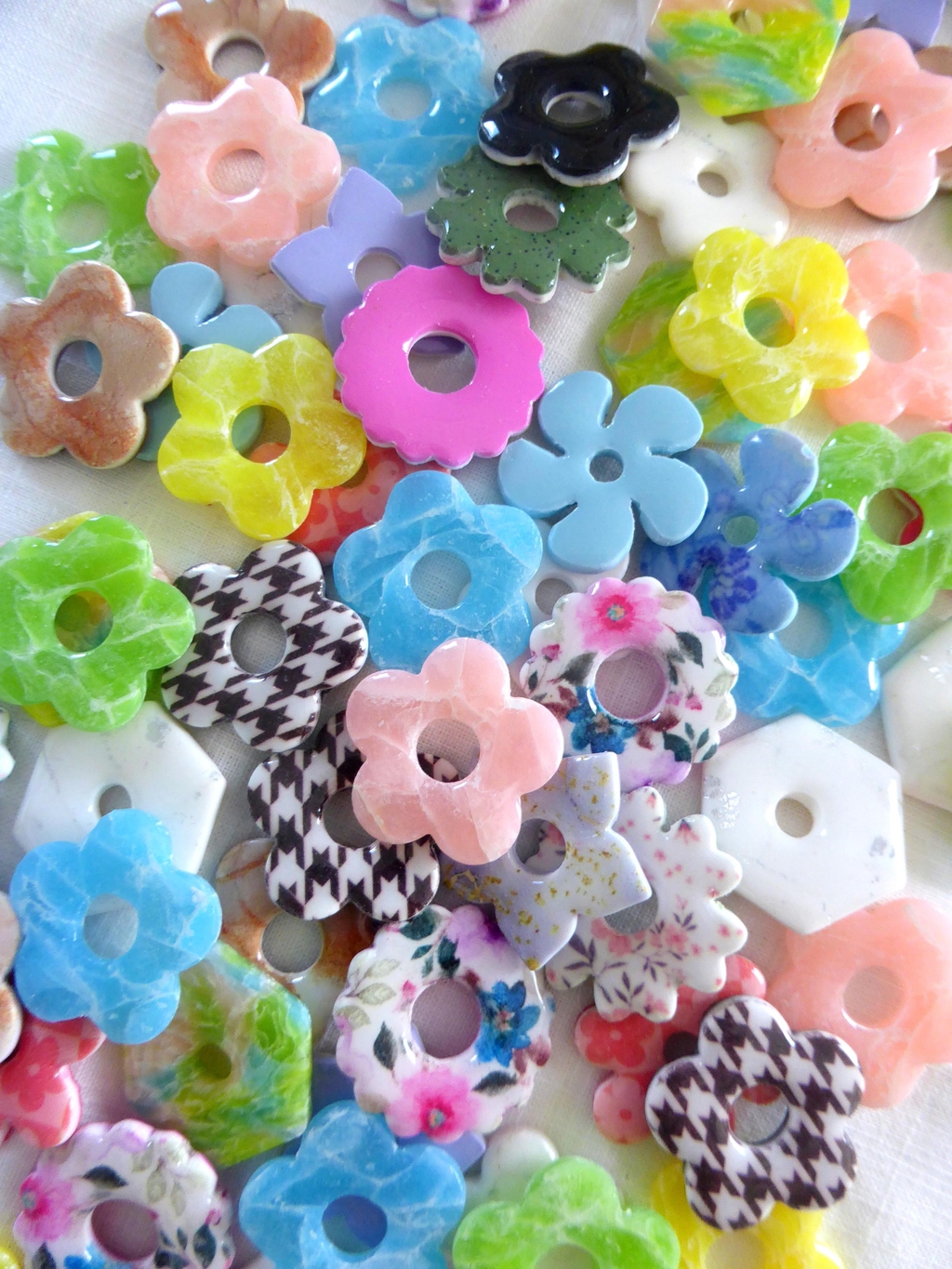 Perles interchangeables + créoles en acier inoxydable