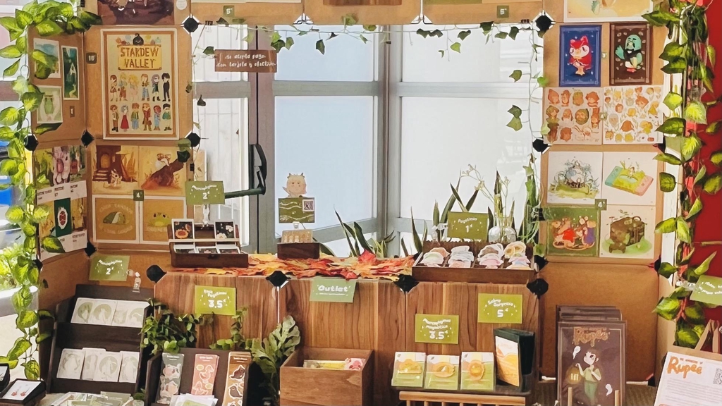 Imagen de stand de venta al público