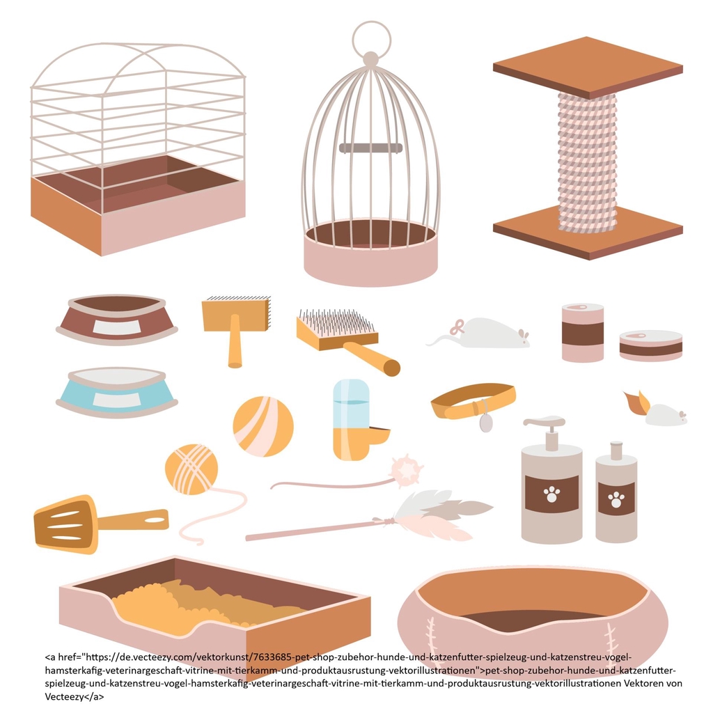 <a href="https://de.vecteezy.com/vektorkunst/7633685-pet-shop-zubehor-hunde-und-katzenfutter-spielzeug-und-katzenstreu-vogel-hamsterkafig-veterinargeschaft-vitrine-mit-tierkamm-und-produktausrustung-vektorillustrationen">pet-shop-zubehor-hunde-und-katzenfutter-spielzeug-und-katzenstreu-vogel-hamsterkafig-veterinargeschaft-vitrine-mit-tierkamm-und-produktausrustung-vektorillustrationen Vektoren von Vecteezy</a>