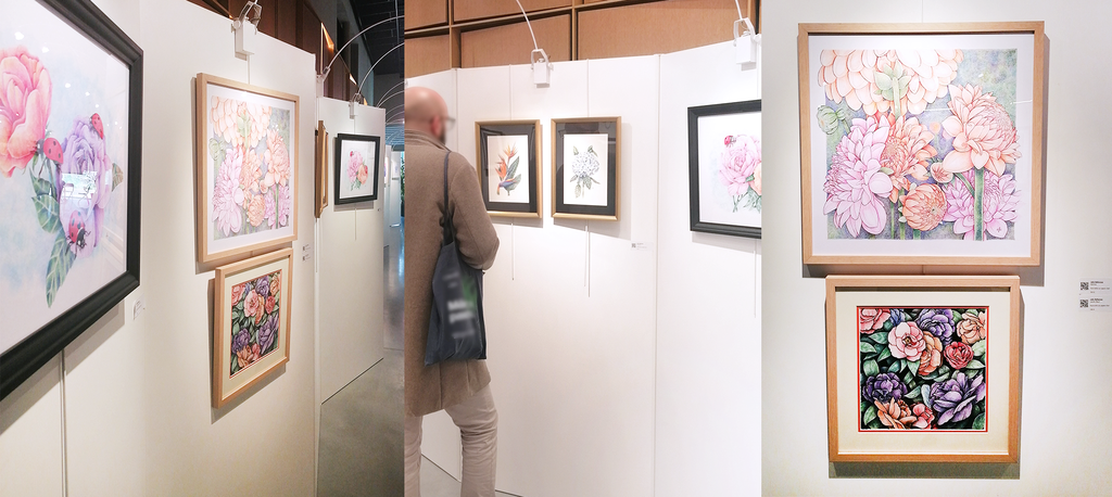 Artiste Julie BELLAROSA et ses œuvres en exposition