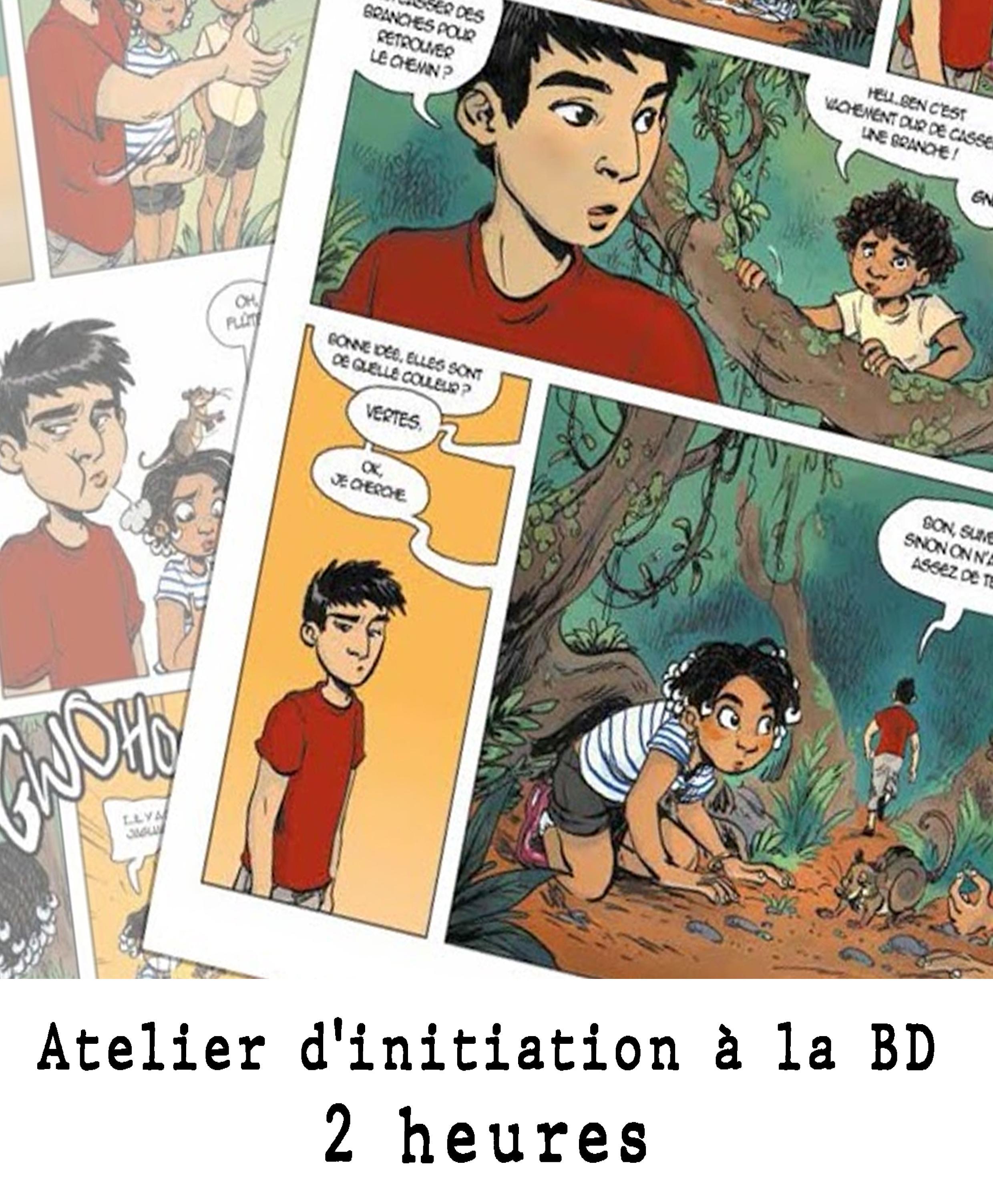 . Atelier BD .  2 heures