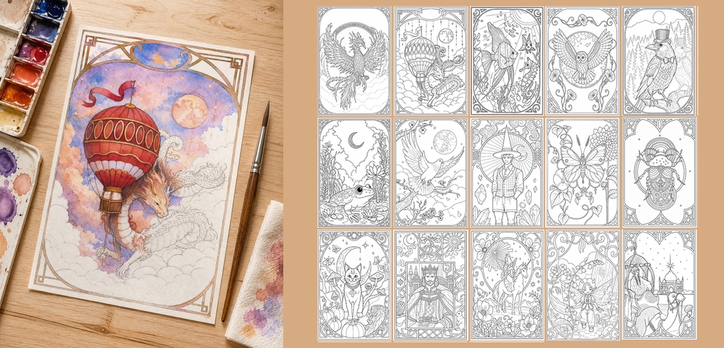 NOUVEAUTÉS ! Les coloriages !