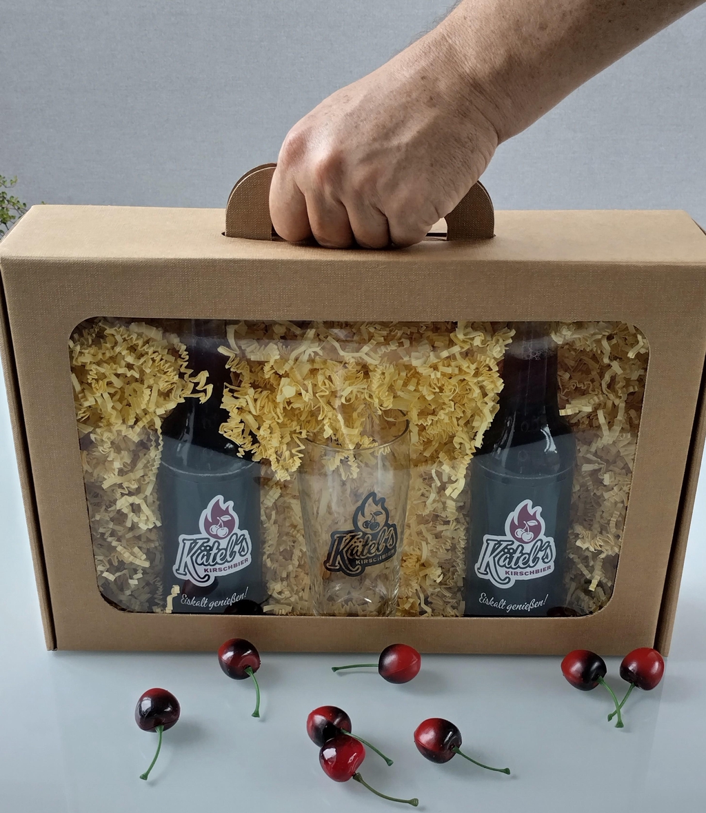 Kätel's  Kirschbier Geschenkboxen