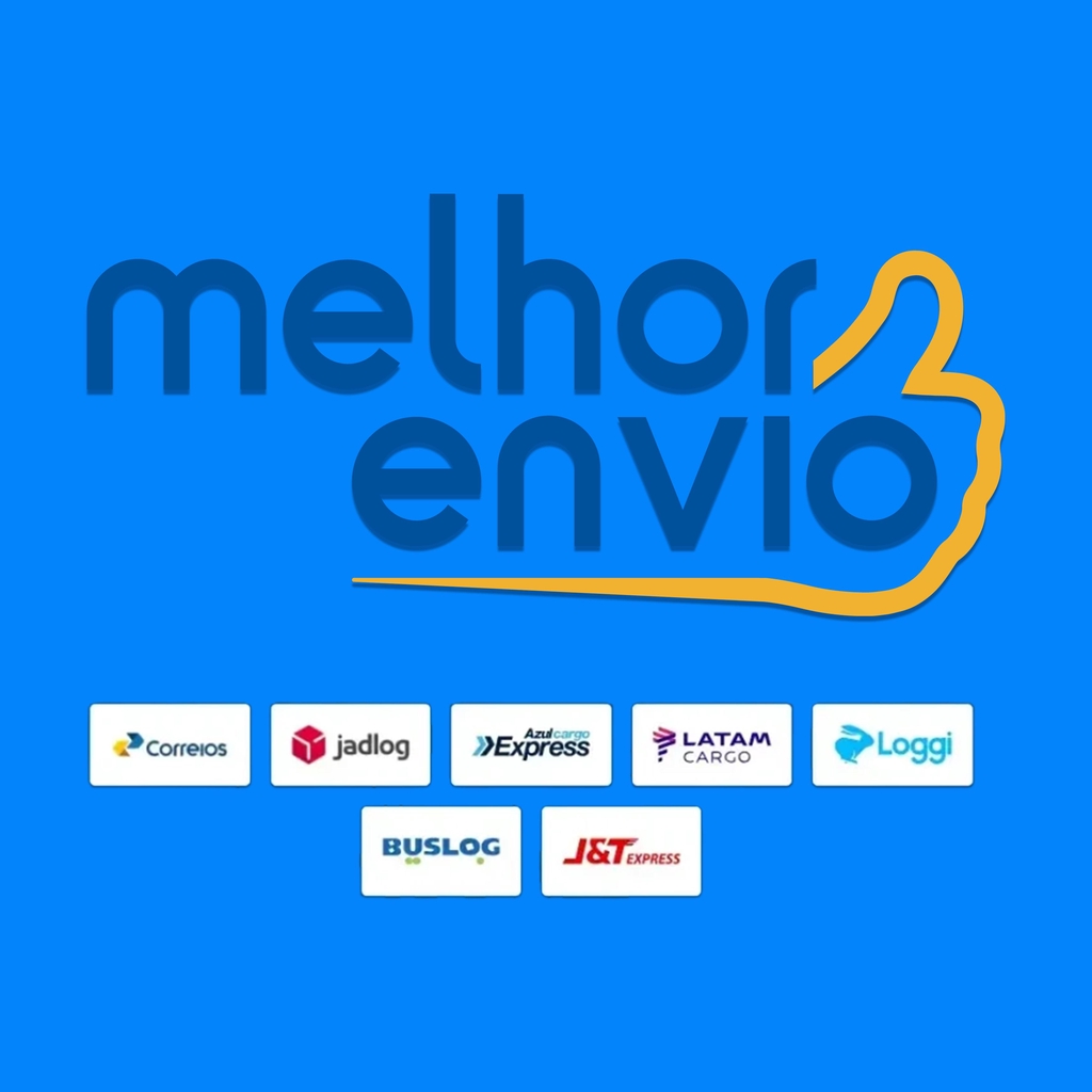 correios, buslog, latam, loggi, jadlog, j&t