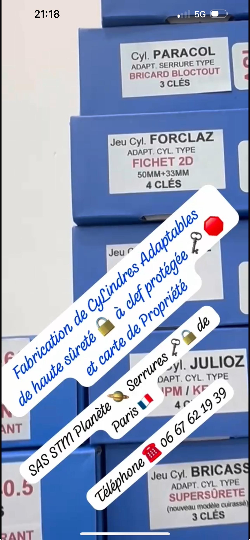 DEPANNAGE OUVERTURE DE PORTE PARIS 7/7 ;  TOUS CYLINDRES ADAPTABLES - TEL. 06 67 62 19 39 - Prix 🏷️🏆 hyper compétitifs parmi les moins chers sur le marché  ! 🤩🔝🔴