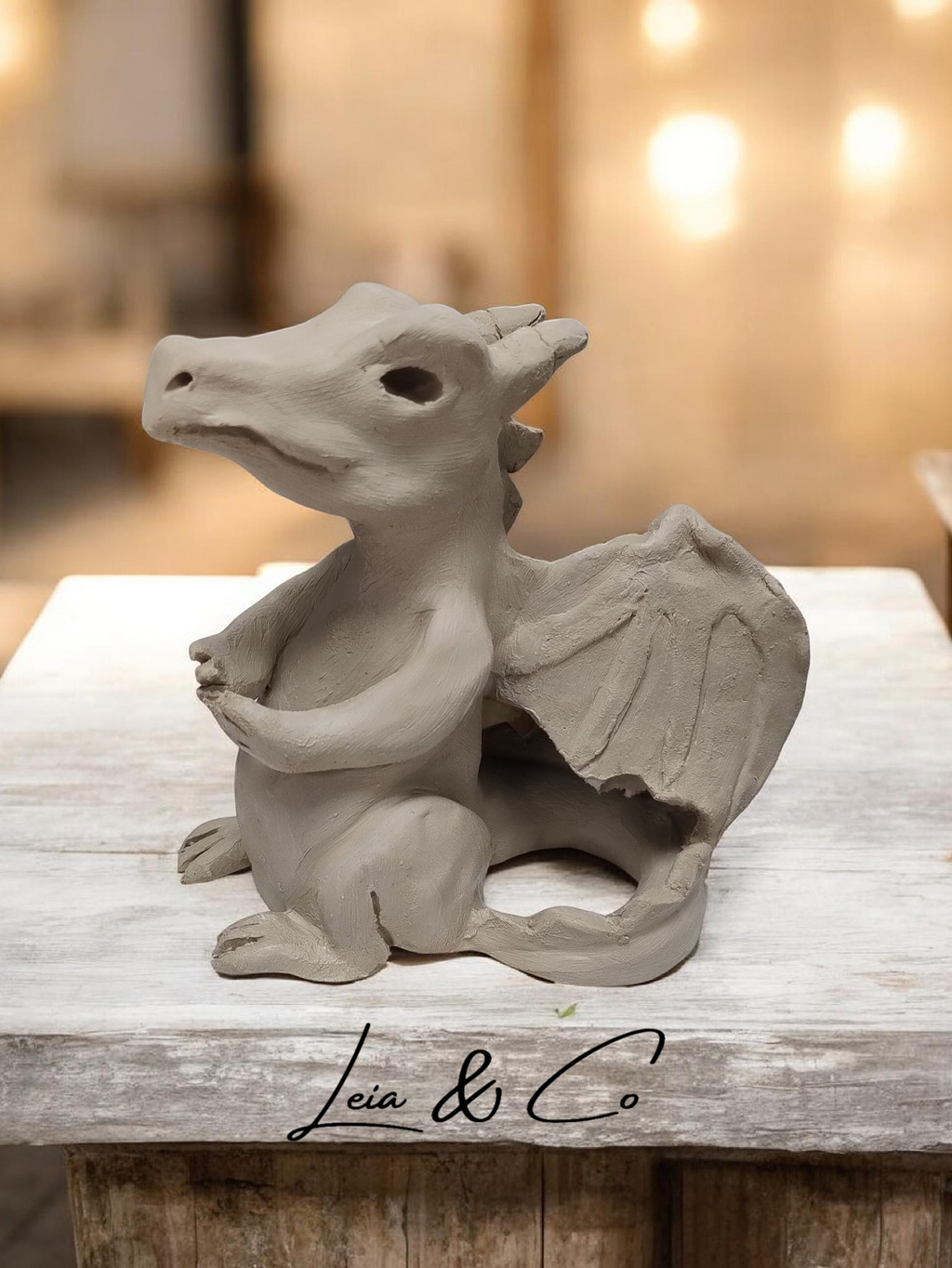 Dragon en cours de fabrication