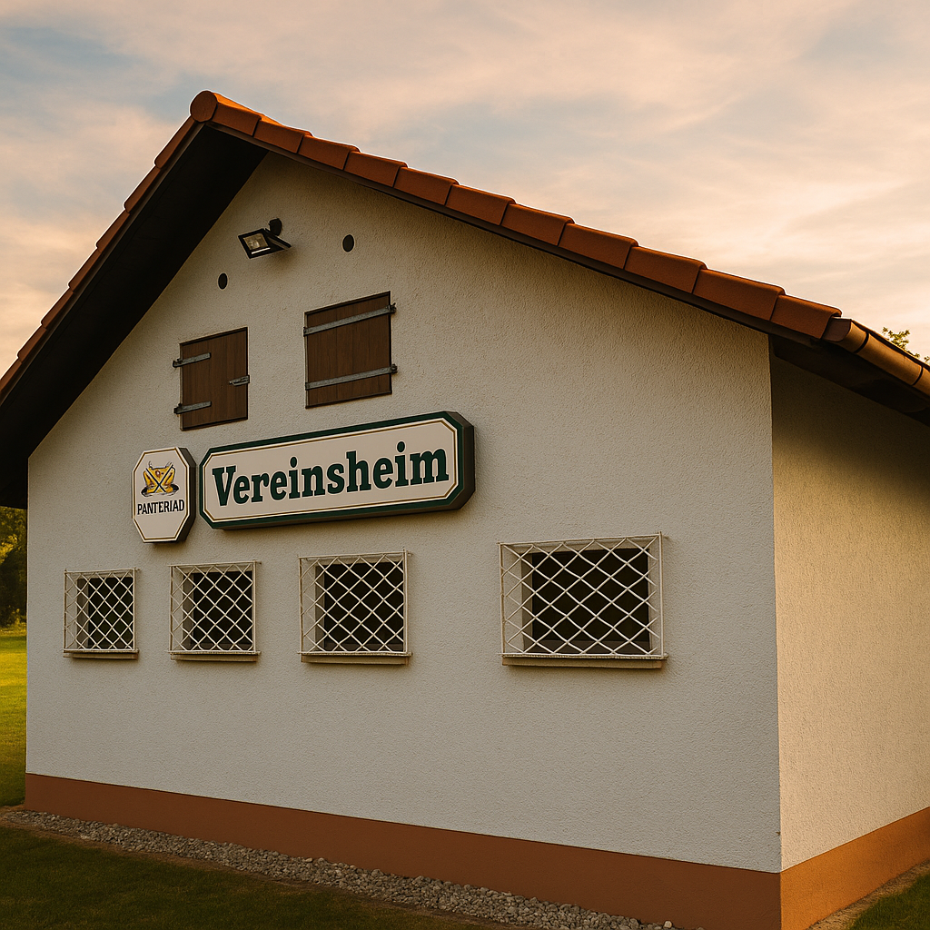 Unser Vereinsheim nutzen – Feiern in besonderem Ambiente