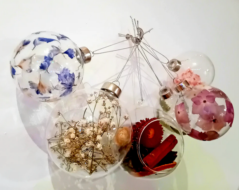 Flower bauble workshop