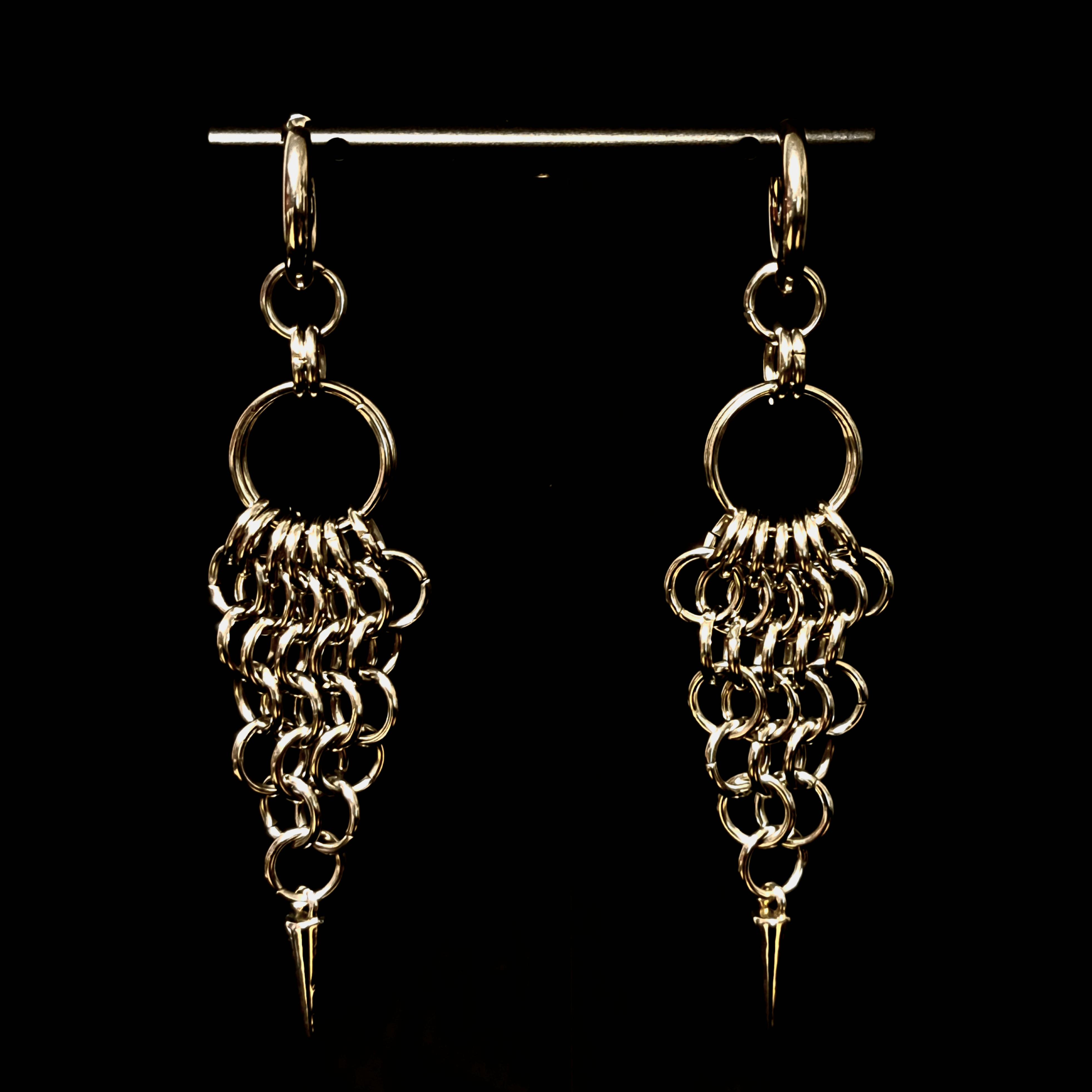Chainmail Earrings