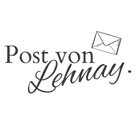 Firmenlogo Post von Lehnay mit einem kleinen Briefumschlag