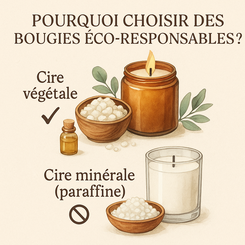 Pourquoi choisir des bougies éco-responsables ?