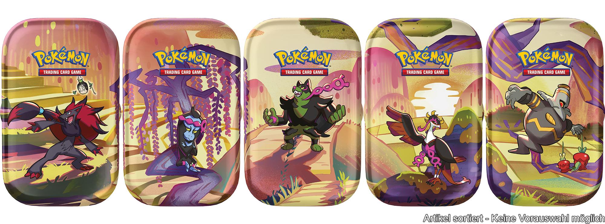Pokemon Tin & Mini Tin Boxen