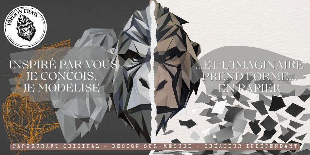 L’univers du Papercraft 3D et de l’Origami, comme vous ne l’avez jamais vu