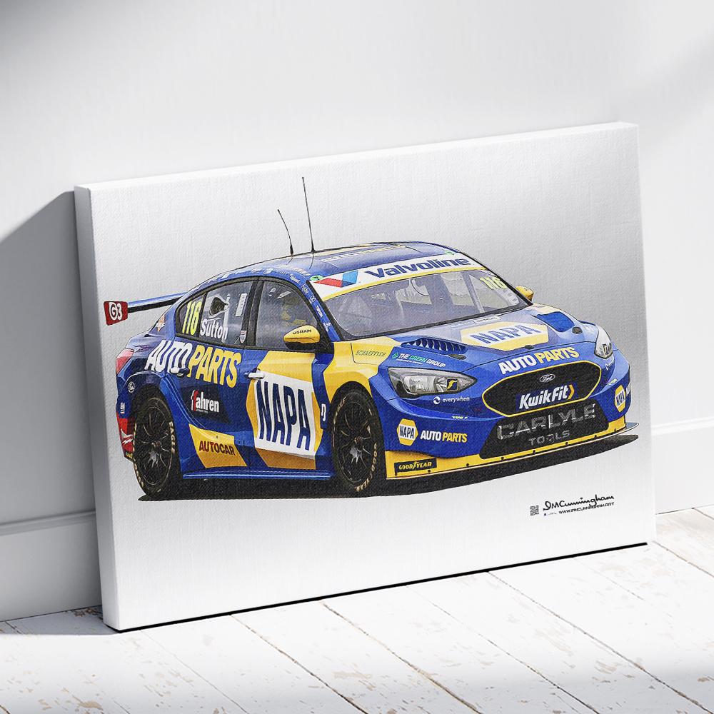 British Touring Car Championship Art
