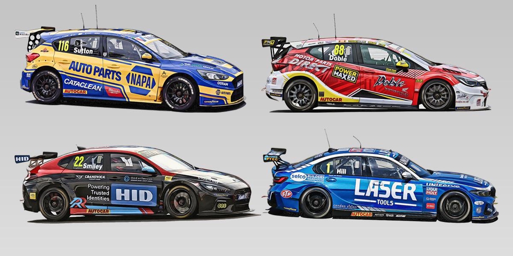 Bespoke motorsport art by Ian Cunningham.